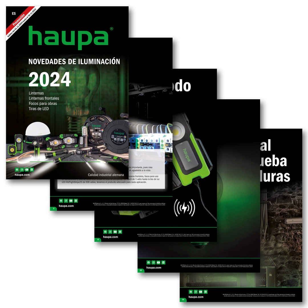 Promoción en Iluminación HAUPA para entornos de trabajo